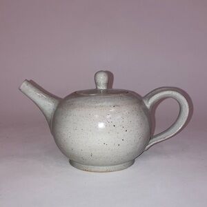 Elegant Speckled Ceramic Teapot